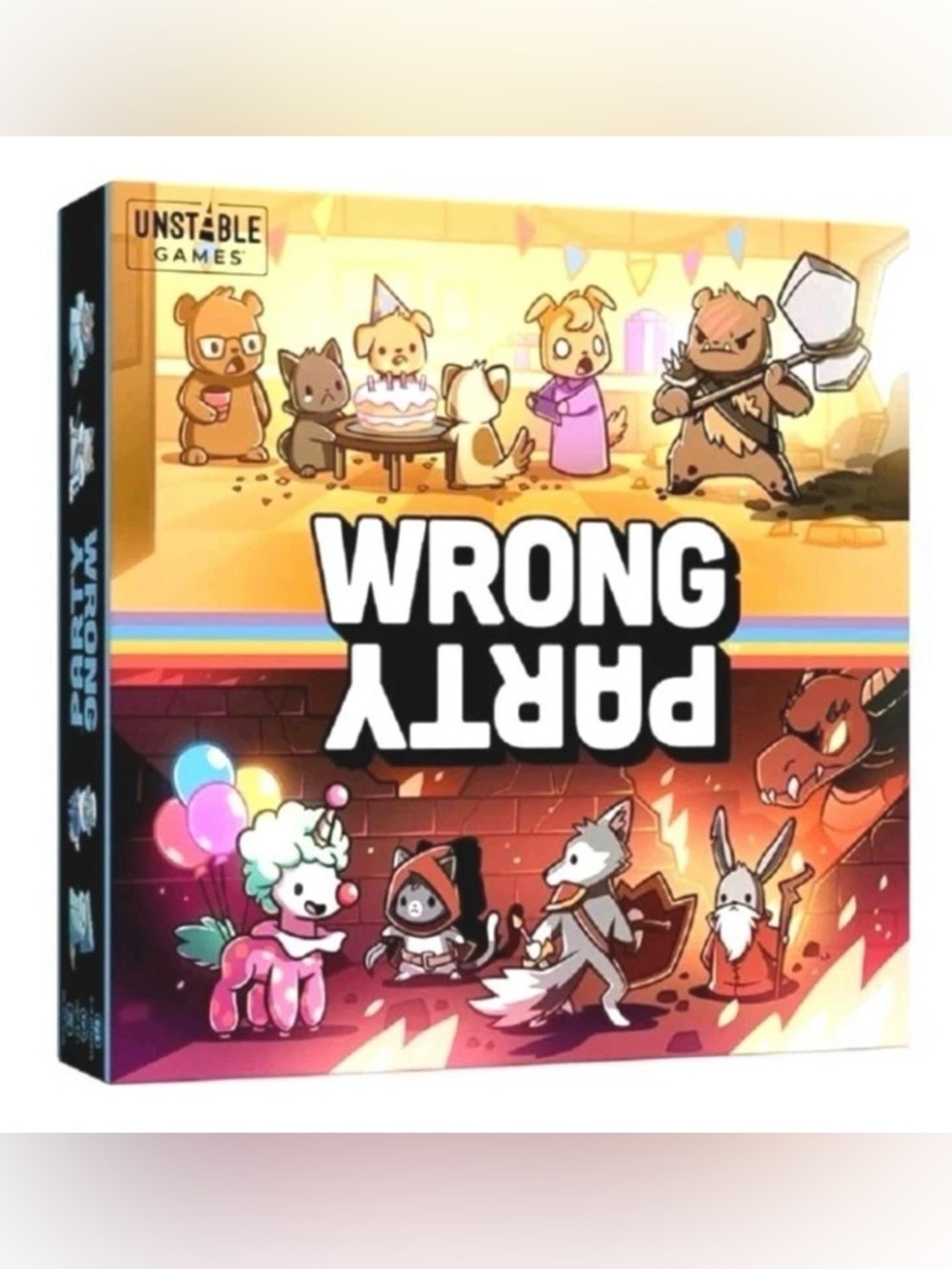 Wrong Party Card Drafting Game by Unstable Games SEALED